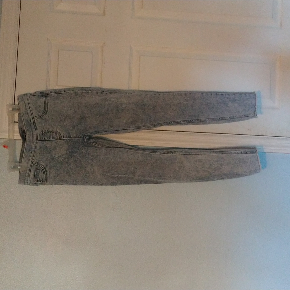 Girls white washed jeans